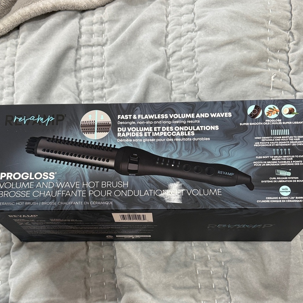 Progloss Volume and Wave Hot Brush - Black - Picture 8 of 9